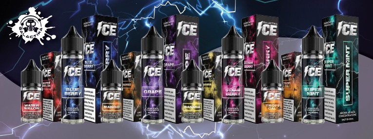 Linea Ice di Galactika Shot e Mini Shot